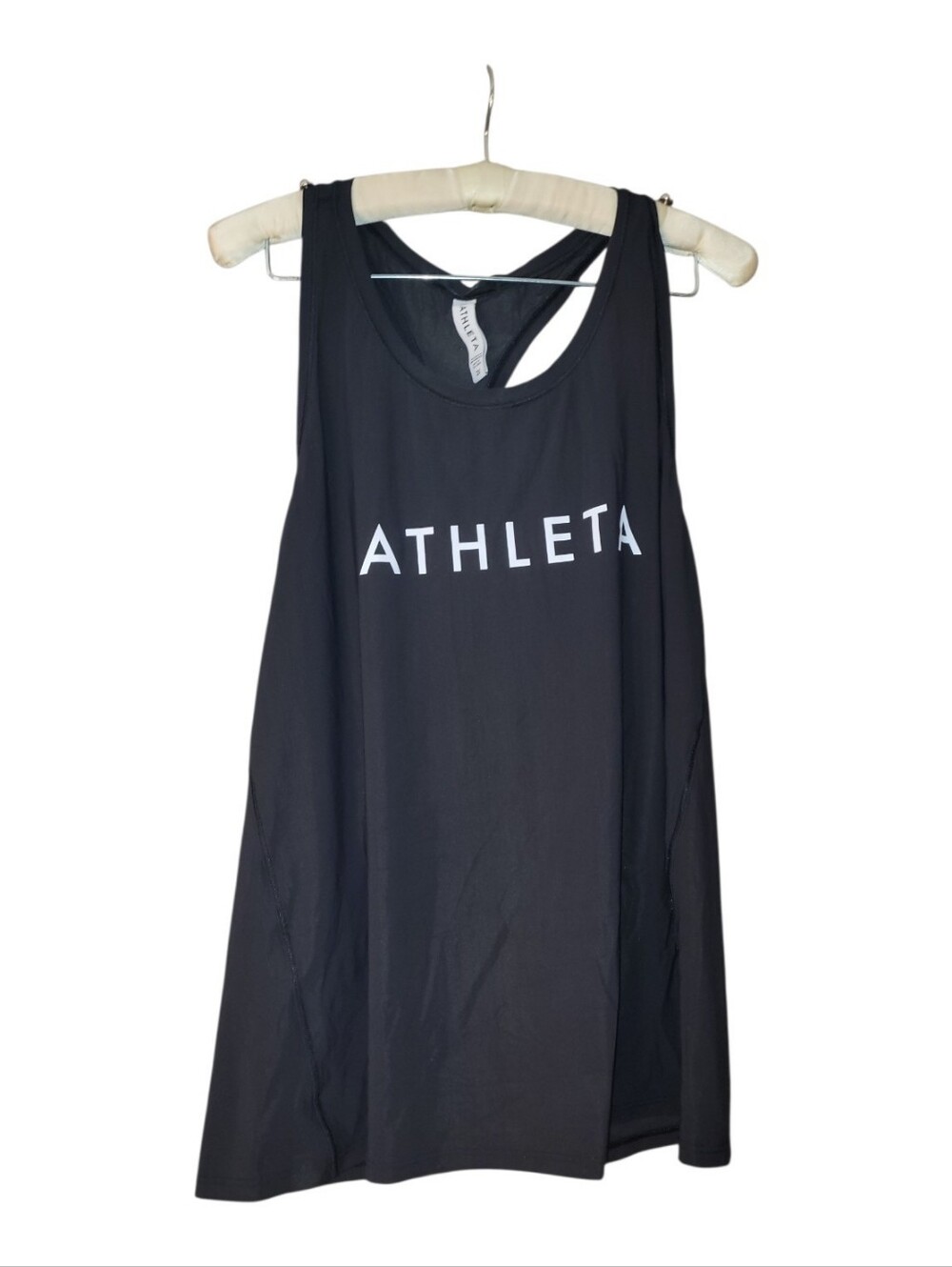 Athleta Racerback Black Tank Top 2X